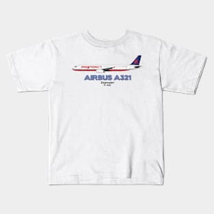 Airbus A321 - Zagrosjet Kids T-Shirt